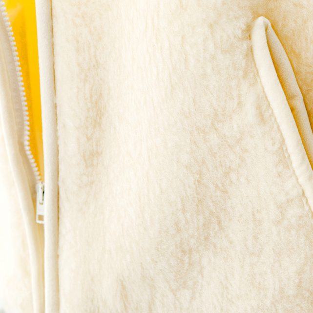 vest natural wool